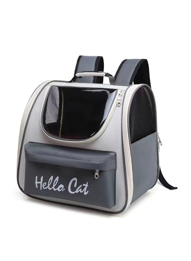 Generic Foldable Pet Backpack 🐾 – Breathable & Anti-Jump Carrier for Small Cats and Dogs, Perfect for Walks & Vet Visits  - Image 1