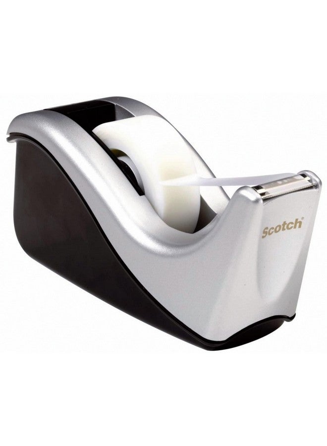 سكوتش موزع شريط سطح المكتب، Silvertech ثنائي اللون (C60-St) - Image 1