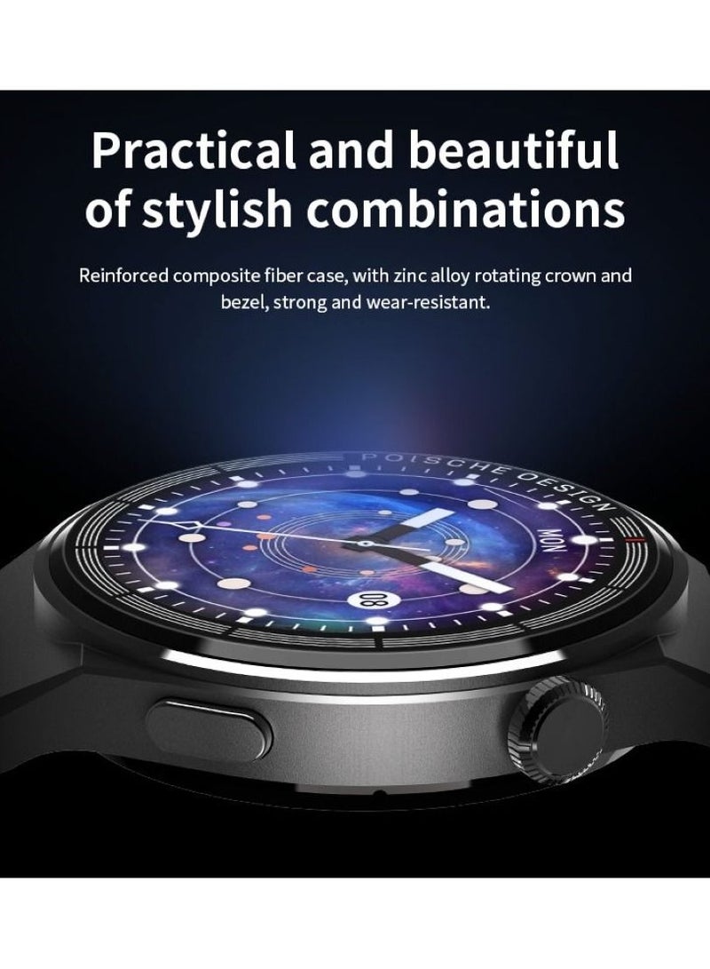 ساعة بورش ديزاين جي تي 3 ماكس دائرية ذكية - Image 5