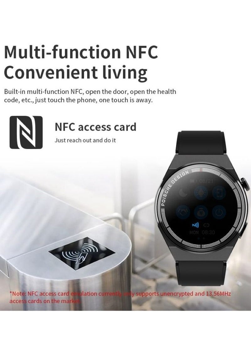 ساعة بورش ديزاين جي تي 3 ماكس دائرية ذكية - Image 4