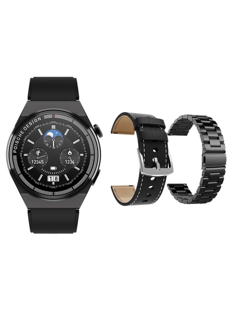 ساعة بورش ديزاين جي تي 3 ماكس دائرية ذكية - Image 3