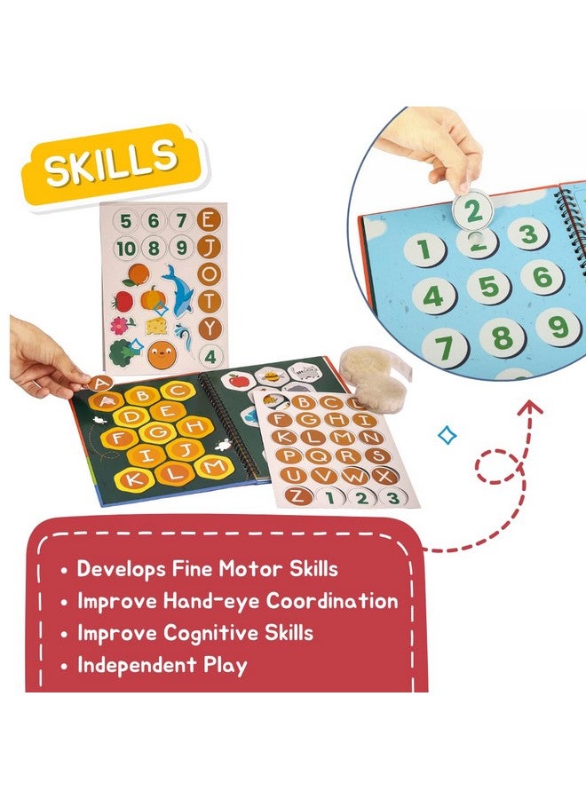 COCOMOCO KIDS Montessori Busy Book For Toddlers - Quiet Book For Kids, Learning Toys For 2-5 Year Olds, Preschool Birthday Return Gift For Kids (Single Pack) - Image 3