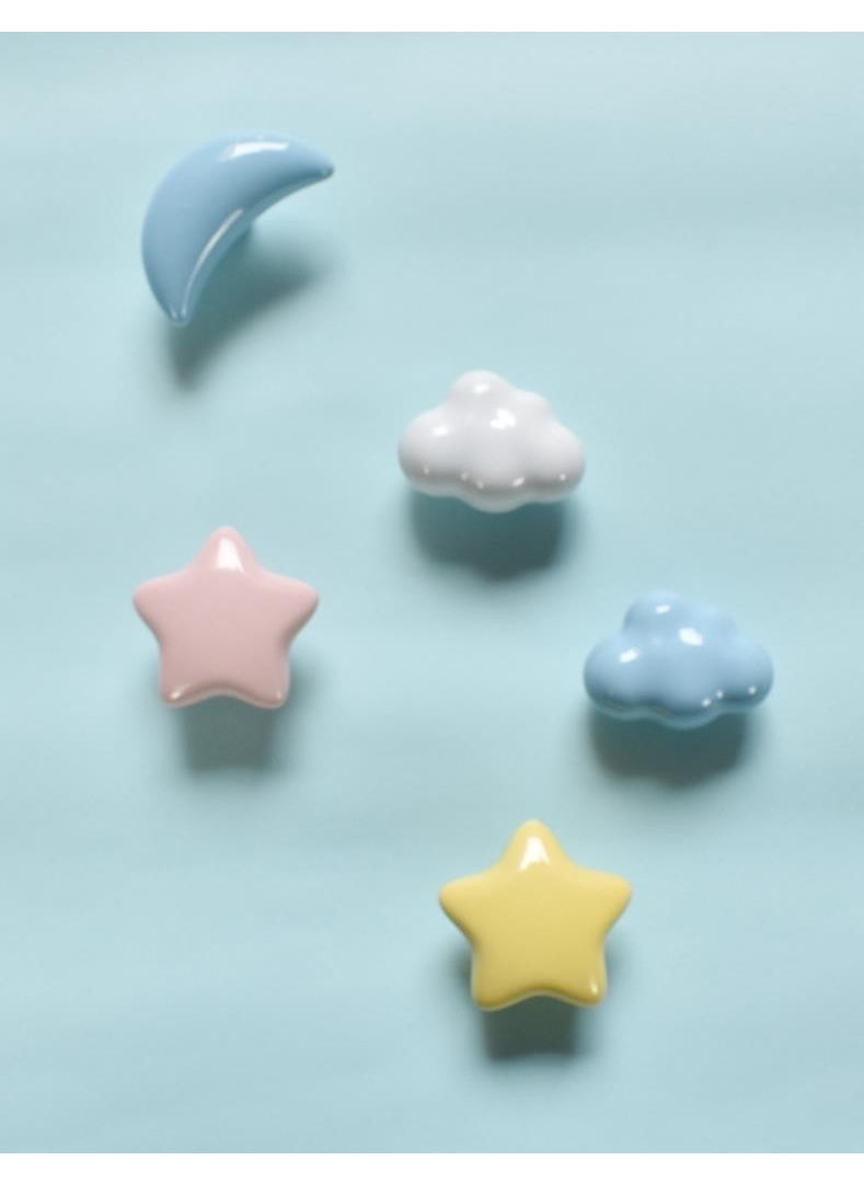 SUME Modern Moon Handle Baby Child Youth Room Drawer Cabinet Furniture Handle  - Image 2