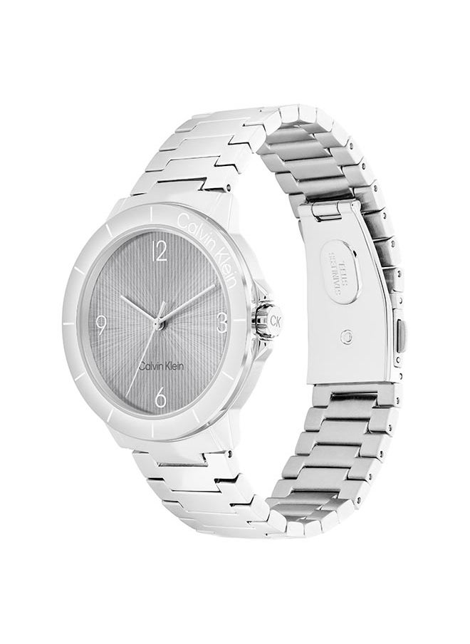 CALVIN KLEIN Women's Analog Round Shape Stainless Steel Wrist Watch 25100022 - 36 Mm  - Image 2