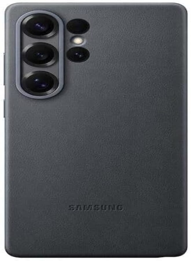 Next Next Store Compatible with Samsung Galaxy S25 Ultra Case, Made of High Quality PU Leather, Full Protection Against Shocks and Scratches, Stylish and Durable Design(Black)