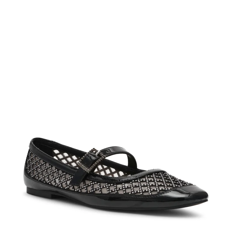 STEVE MADDEN Well-Done Black Women's Shoes