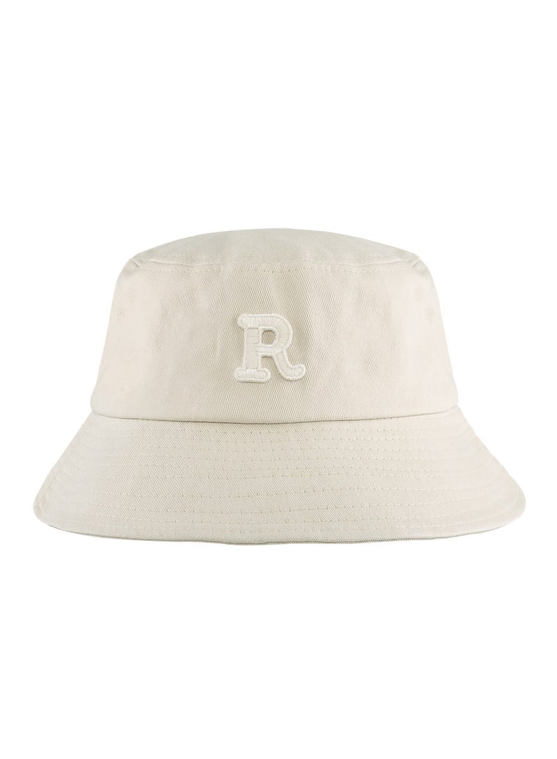 SOLARAE Adjustable Kids' Sun Hat - Creamy White Bucket Cap for Summer Outdoor Fun, UPF 50+ Cotton Sun Protection for Boys and Girls. Perfect for Beach Days! - Image 1