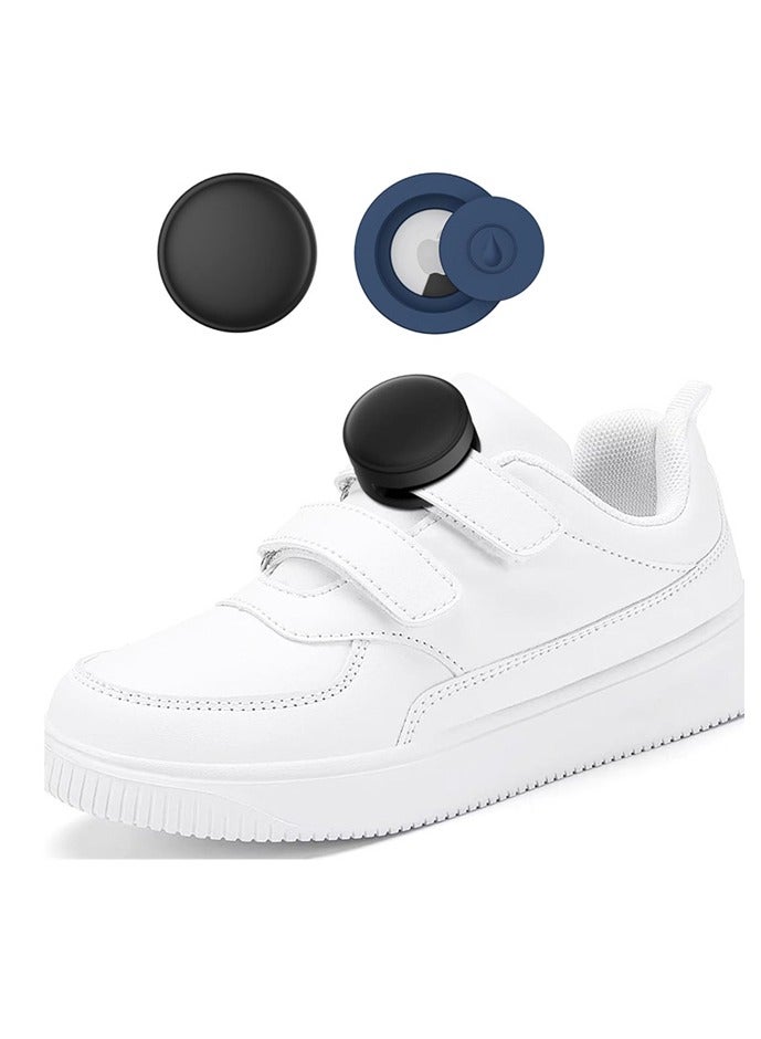 2 Pack AirTag Holder for Kids Shoelaces, Hidden Silicone Air Tag Case Holder for Children Shoes Shoestring - Image 1