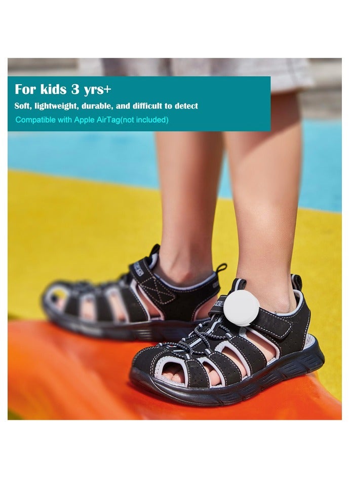 2 Pack AirTag Holder for Kids Shoelaces, Hidden Silicone Air Tag Case Holder for Children Shoes Shoestring - Image 5