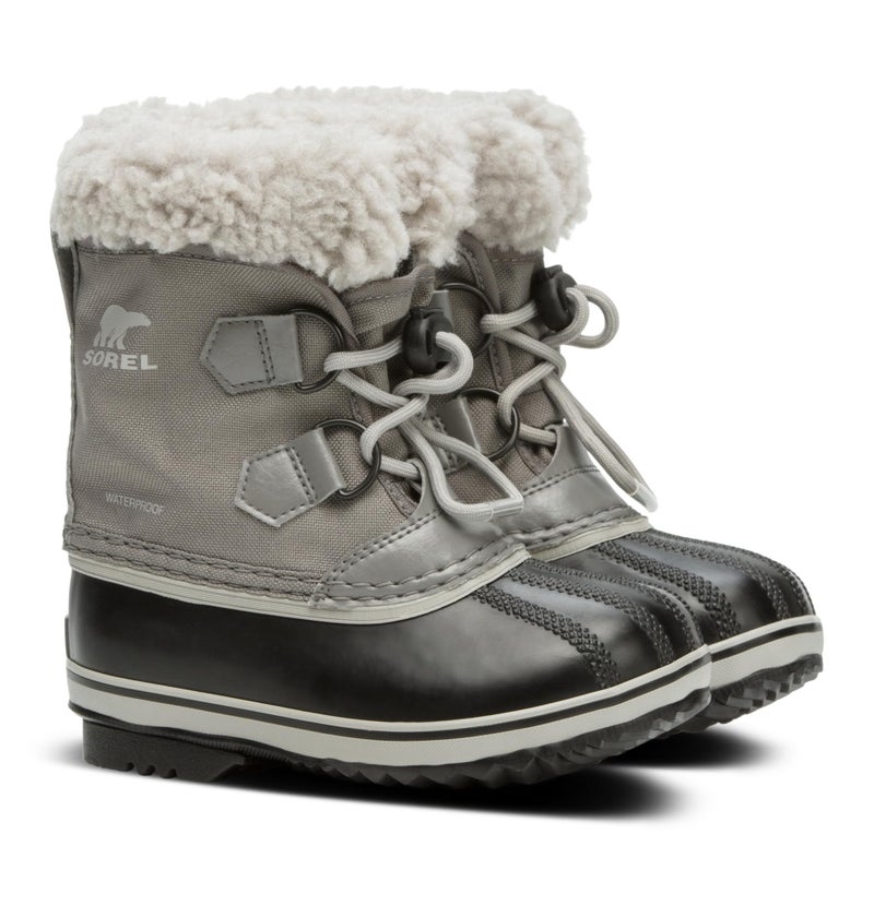 SOREL Children's Yoot Pac Nylon Waterproof Boot - Quarry, Dove - 7 - Image 2