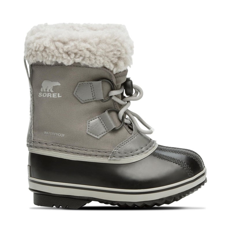 SOREL Children's Yoot Pac Nylon Waterproof Boot - Quarry, Dove - 7 - Image 1