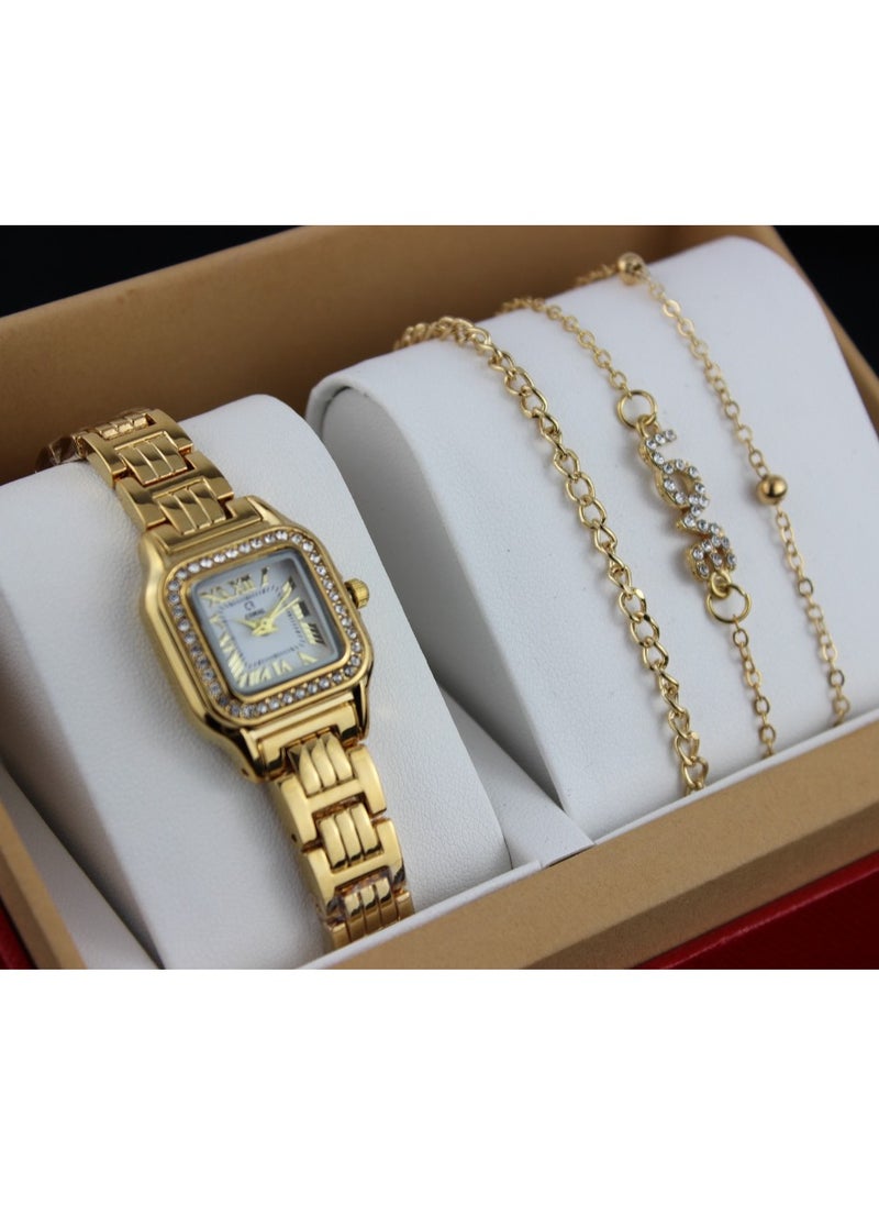 Reclaim with Argireline Women's evening watch set 