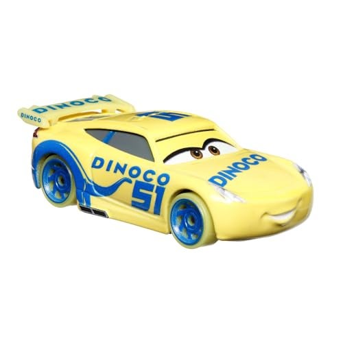 Disney Pixar Cars Glow Racers - Dinoco Cruz Ramirez - Cars Metal - Image 2