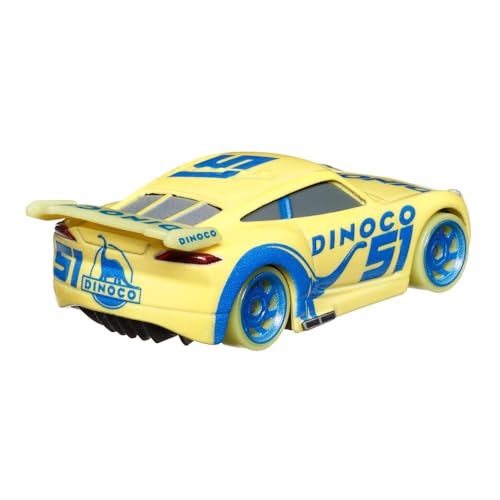 Disney Pixar Cars Glow Racers - Dinoco Cruz Ramirez - Cars Metal - Image 3