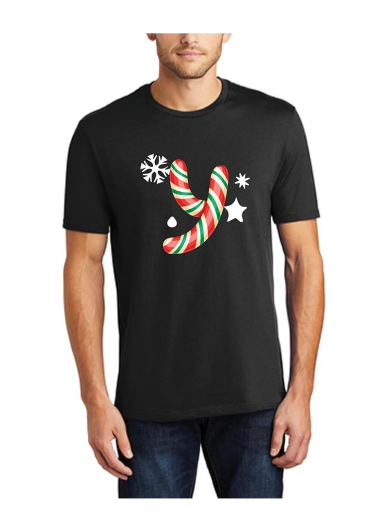 Christmas Initial Letter Printed Adult T-Shirts For Mens-Gift For Everyone - pzsku/Z1330BC24B975D48A6FB8Z/45/_/1731333464/1ef75de6-cba4-4ad9-b007-13f24343db87