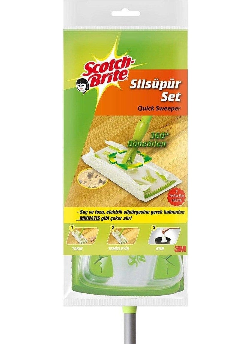 Scotch Brite نظام تنظيف المسح Sweep  - Image 3