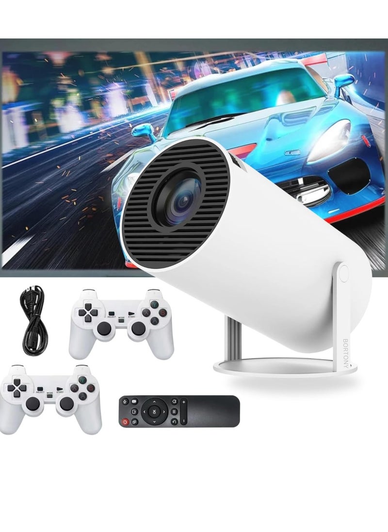 ELTRAZONE 1080P Mini Projector: All-in-One Gaming and Movie Experience with 64GB Storage  - Image 1