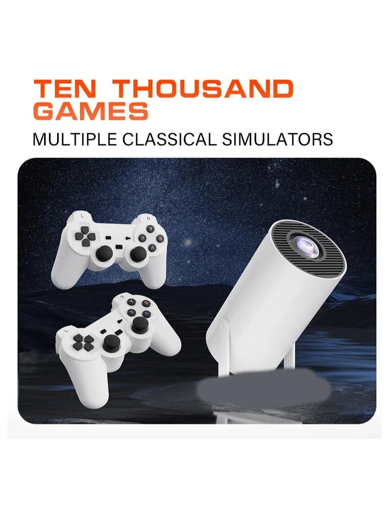 ELTRAZONE 1080P Mini Projector: All-in-One Gaming and Movie Experience with 64GB Storage  - Image 4
