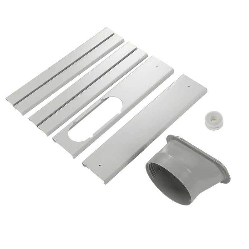 Portable Air Conditioner Window Kit: Durable PVC Material, No Gap Design, Universal Adapter - Stable Performance AC Window Baffle for Home Office Sliding Door Use - Image 4