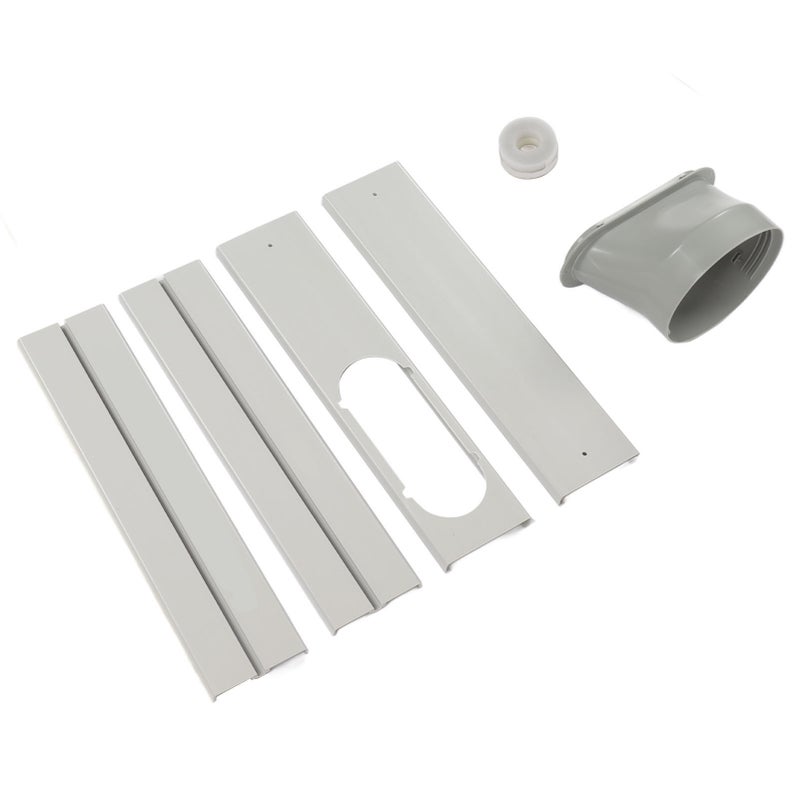 Portable Air Conditioner Window Kit: Durable PVC Material, No Gap Design, Universal Adapter - Stable Performance AC Window Baffle for Home Office Sliding Door Use - Image 3