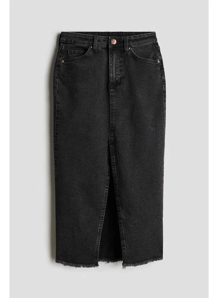 اتش اند ام Maxi Denim Skirt