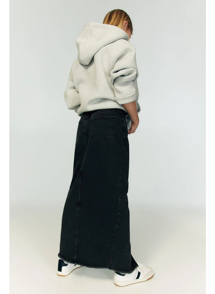 اتش اند ام Maxi Denim Skirt