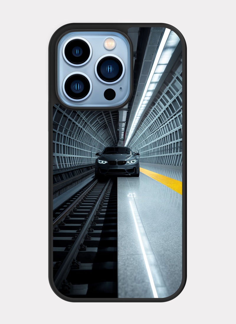 بكسلات كفر ايفون 13 برو بي ام دبليو ام 3 رمادي - Image 1