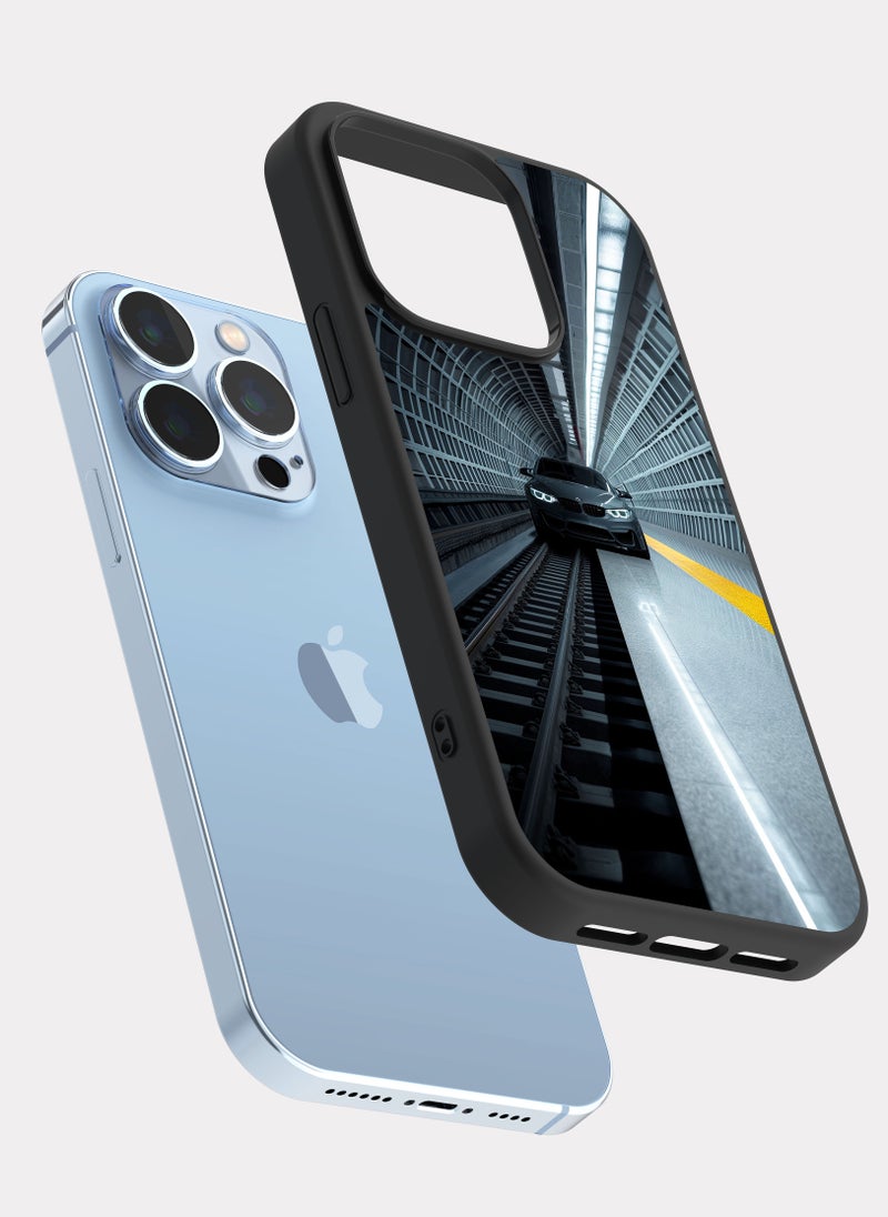 بكسلات كفر ايفون 13 برو بي ام دبليو ام 3 رمادي - Image 2