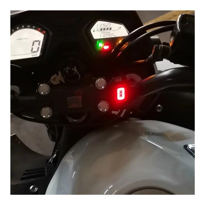 مؤشر ناقل الحركة الأحمر للدراجة النارية لـ SFV400 SFV650 2009 2015 عرض عداد 1-6 سرعات - Image 4