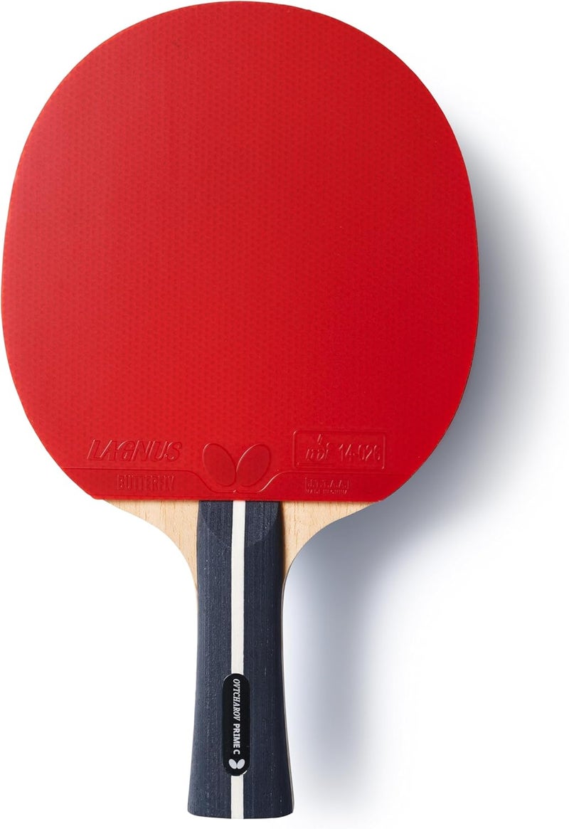 Butterfly Ovtcharov Prime C Table Tennis Bat, Professional Carbon Bat for Performance-Oriented Club Players, ITTF Approved for Competitions, Extremely Grippy/Sticky Pads for Maximum Spin - Image 2