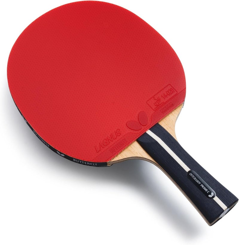 Butterfly Ovtcharov Prime C Table Tennis Bat, Professional Carbon Bat for Performance-Oriented Club Players, ITTF Approved for Competitions, Extremely Grippy/Sticky Pads for Maximum Spin - Image 4