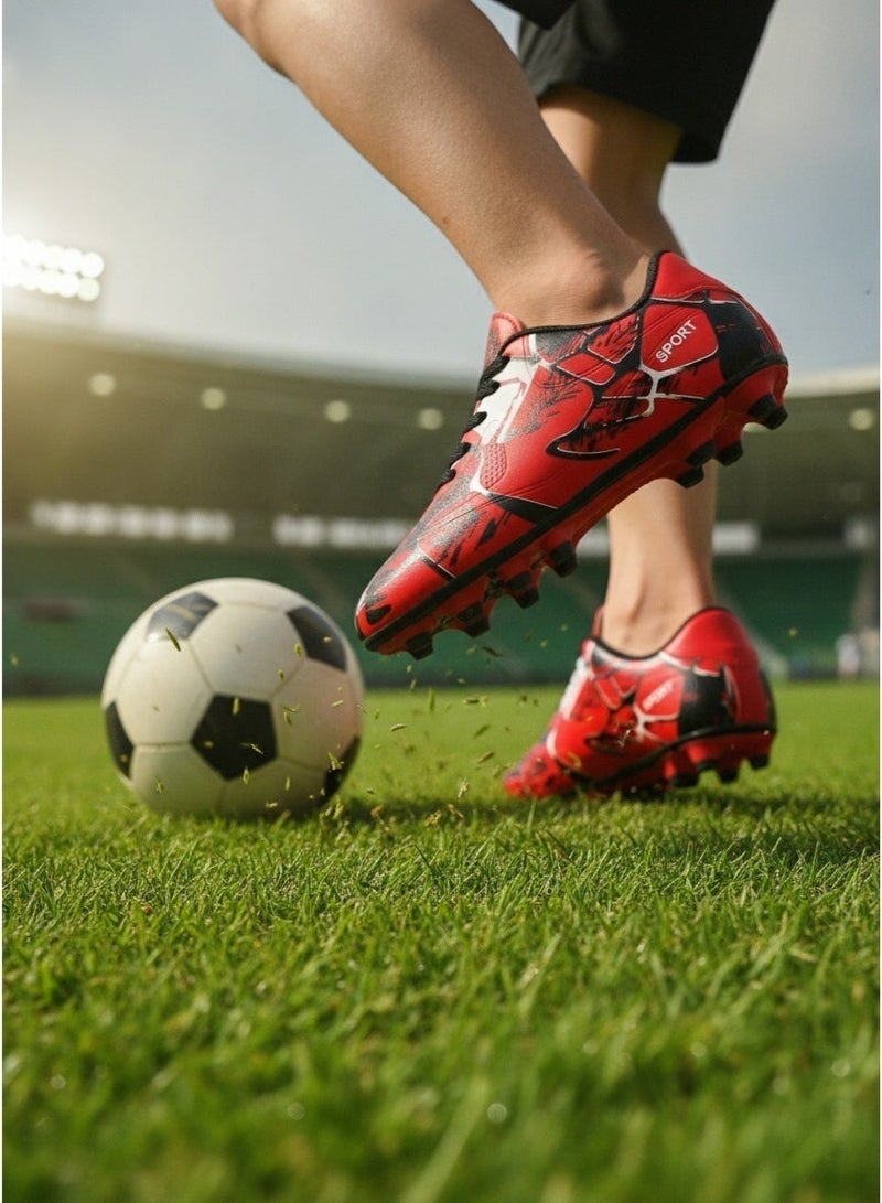 Men's And Women's Soccer Shoes Cleats Professional IC/IN Low-Top Athletic Turf Football Shoes Outdoor/Indoor Professional Futsal Football Training Sneakers For Unisex - Image 5