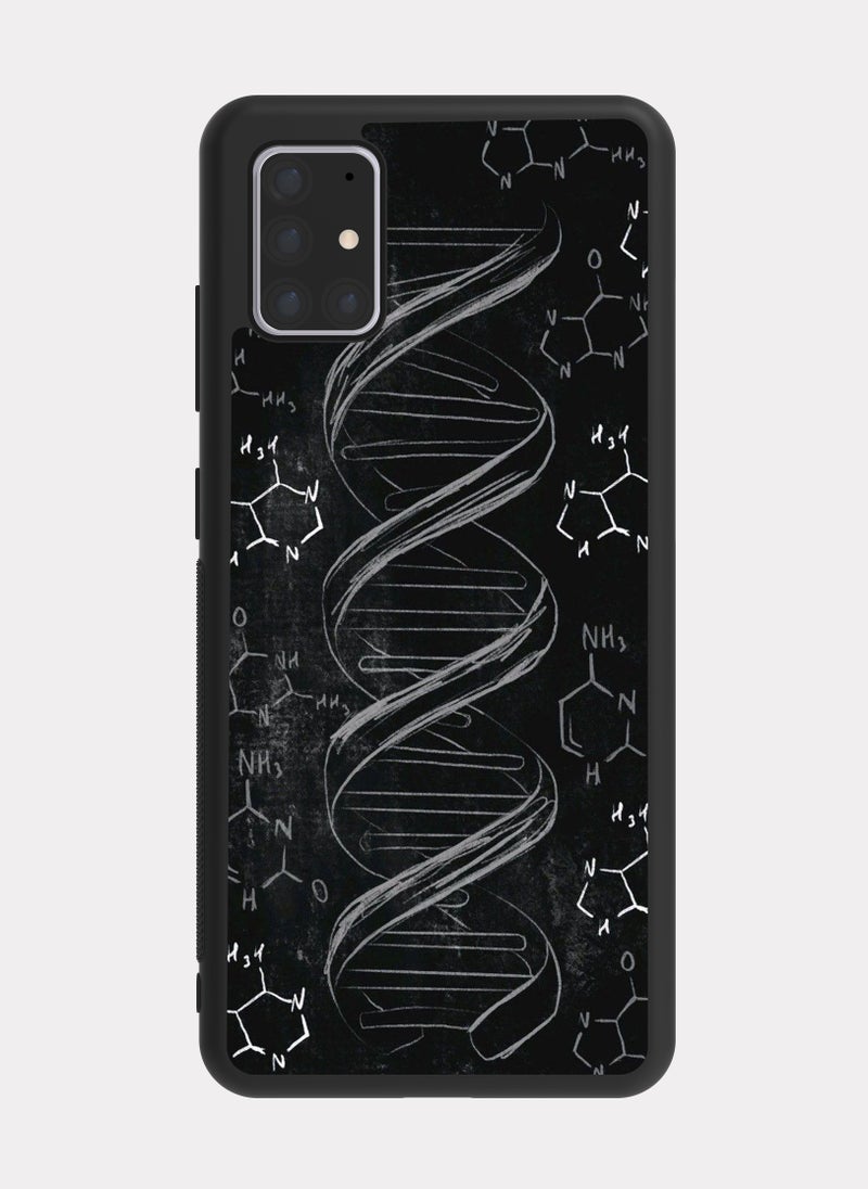 بكسلات كفر سامسونج جالكسي ايه 71 الحمض النووي دي ان اية ابيض - Image 1