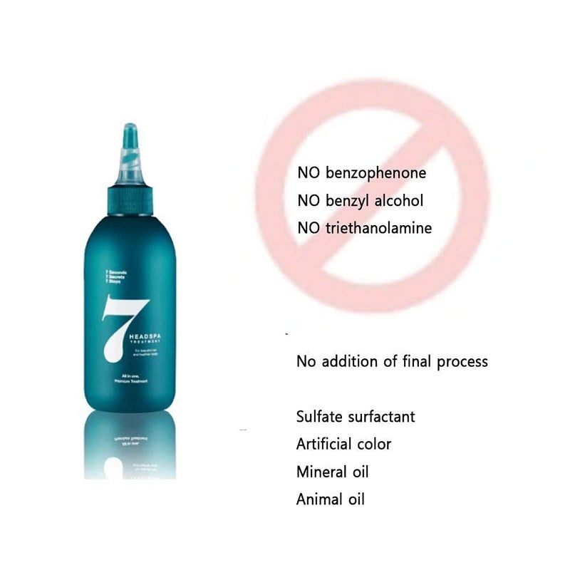 Head Spa 7 HeadSpa7- Anti Hair Loss Treatment, 6.76 Fl Oz (200ml) - Hair Growth Conditioner for Thickening and Volumizing, Natural Regrowth Mask, Deep Scalp Treatment for Damaged Hair - Image 3