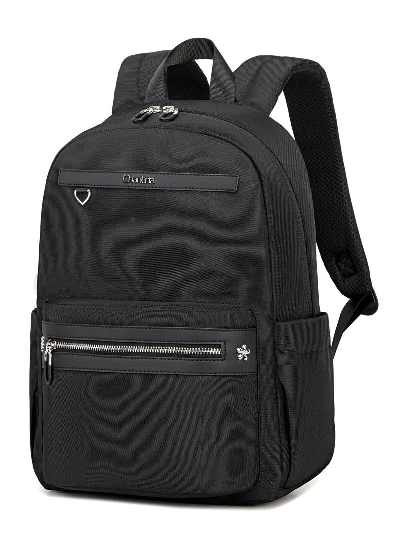 Chantria Premium Water-Resistant Computer Backpack for Women Multifunctional Anti-Theft Lightweight Daypack for Casual Travel Office School College, CB00649-Black