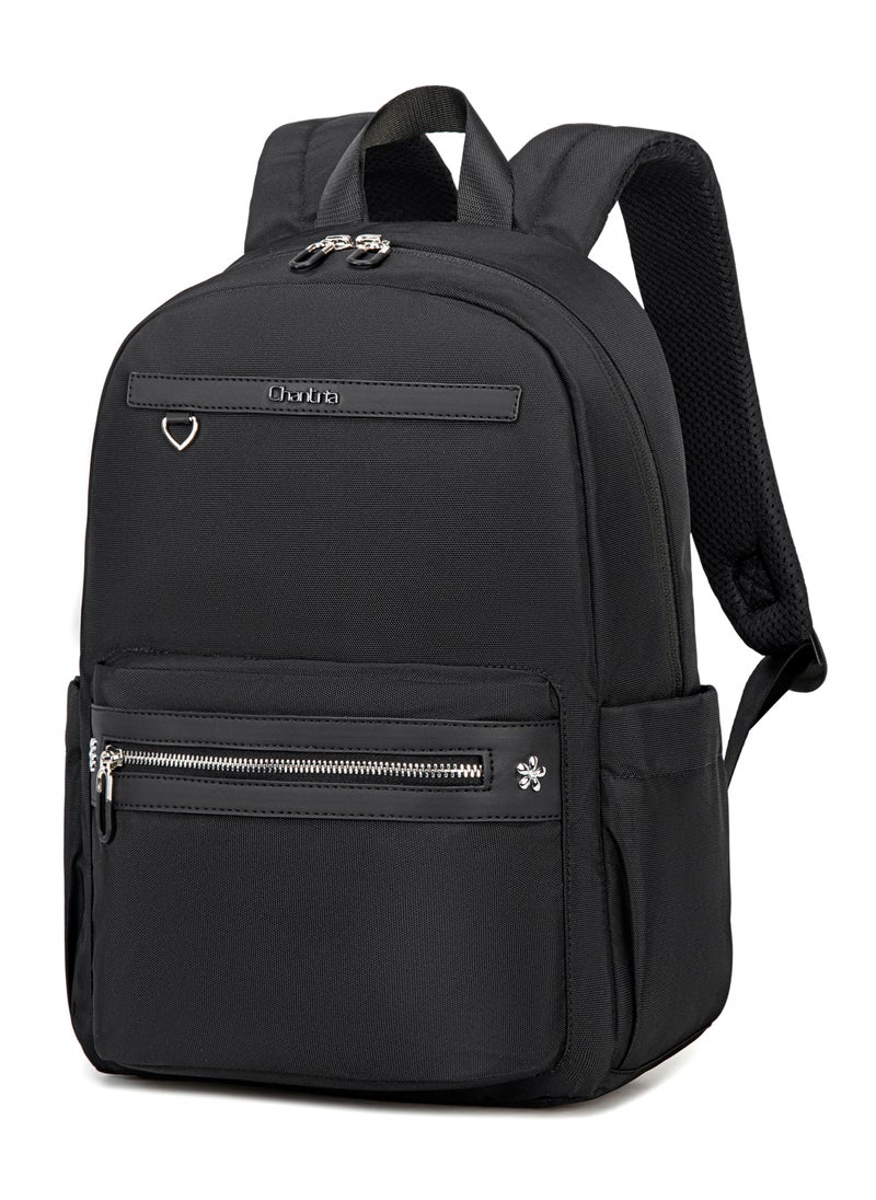 Chantria Chantria Premium Water-Resistant Computer Backpack for Women Multifunctional Anti-Theft Lightweight Daypack for Casual Travel Office School College, CB00649-Black  - Image 1