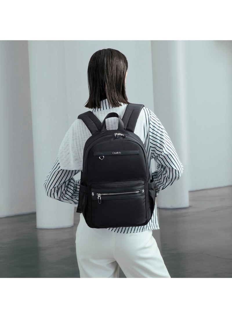 Chantria Chantria Premium Water-Resistant Computer Backpack for Women Multifunctional Anti-Theft Lightweight Daypack for Casual Travel Office School College, CB00649-Black  - Image 5