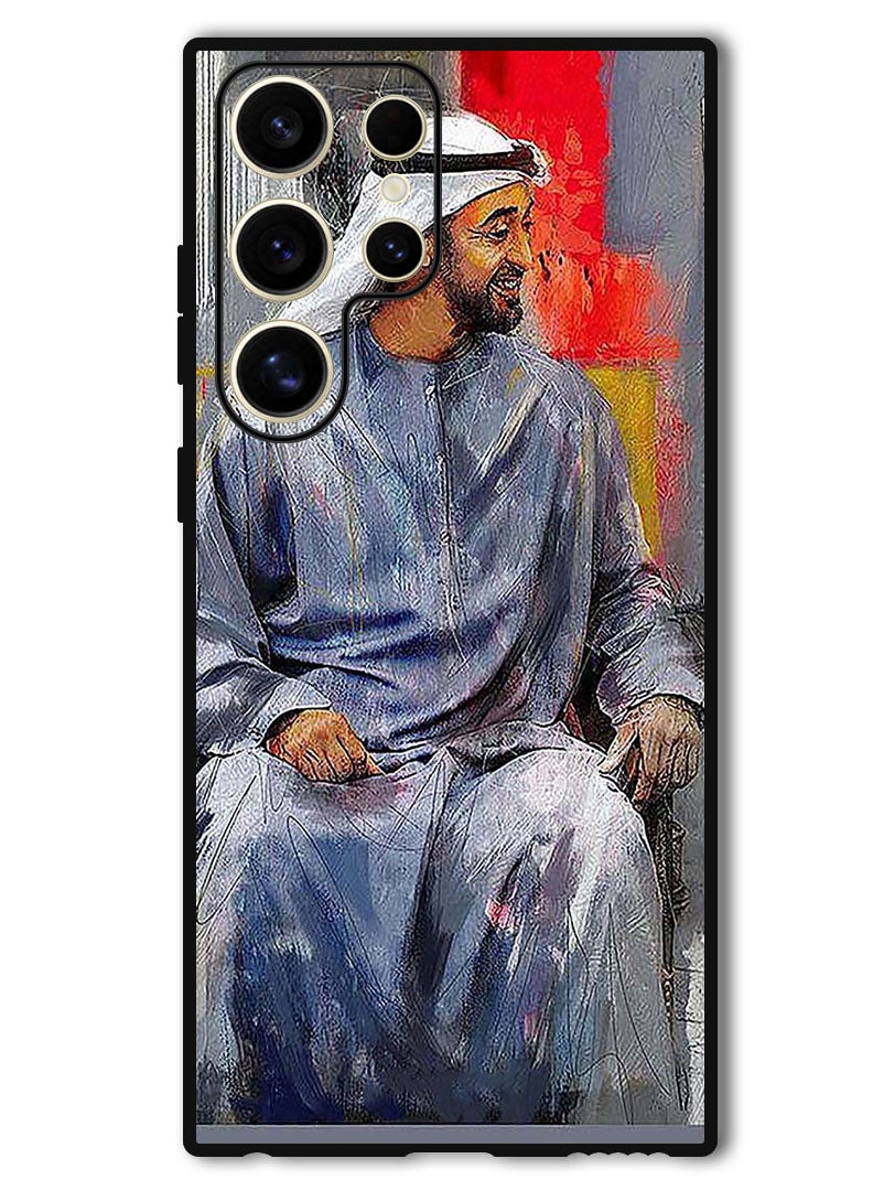 Theodor غطاء واقي مضاد للخدش ومقاوم للصدمات لجهاز سامسونج جالاكسي S24 ألترا Mbz Sitting - Image 1