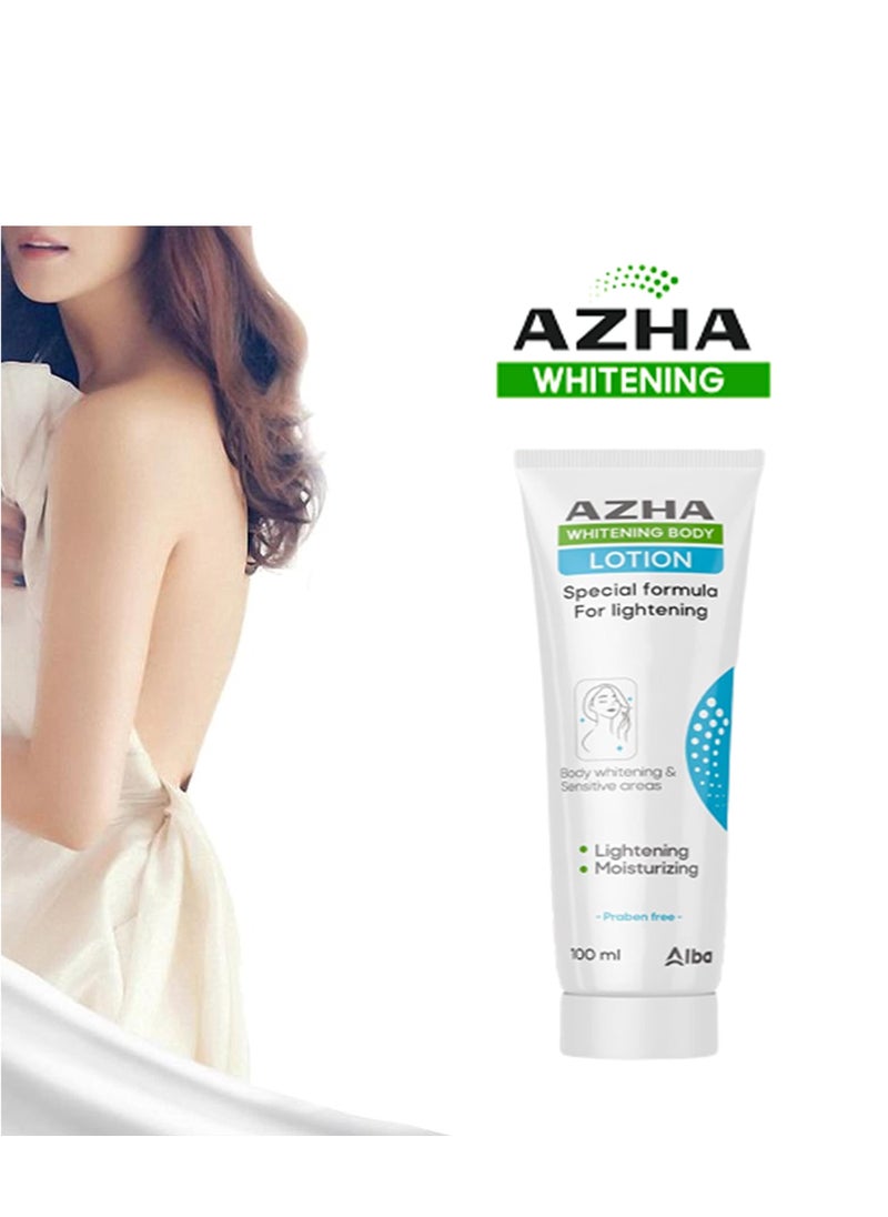 AZHA - Whitening Body Lotion 100ML - Image 1