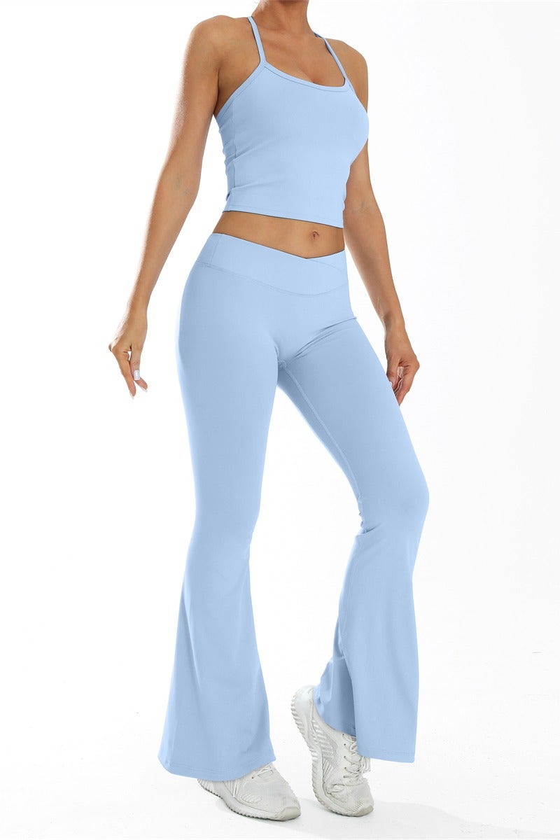 general 2 Piece Yoga Set Women Gym Tracksuits Sportswear Sport Suit Outfits Workout Clothes - Image 2