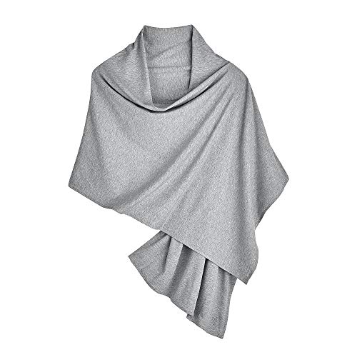 Coolibar Beach Shawl - UPF 50+ Sun Protection - Sanibel in Grey Heather - Image 4