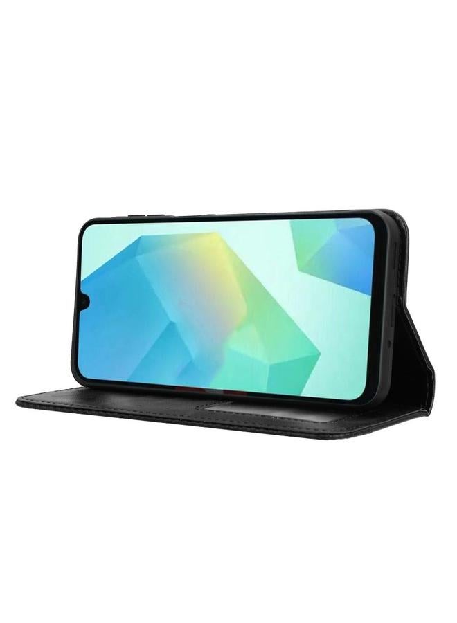 S-TOP Case For Samsung Galaxy A16 5G Magnetic Buckle Retro Texture Leather Phone Case - Image 5