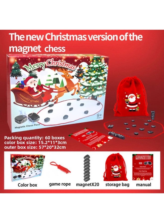 Cross-border Children's Educational Fun Training Concentration Chess Thinking Logic Magnetic Effect Chess Board Game Toy Battle