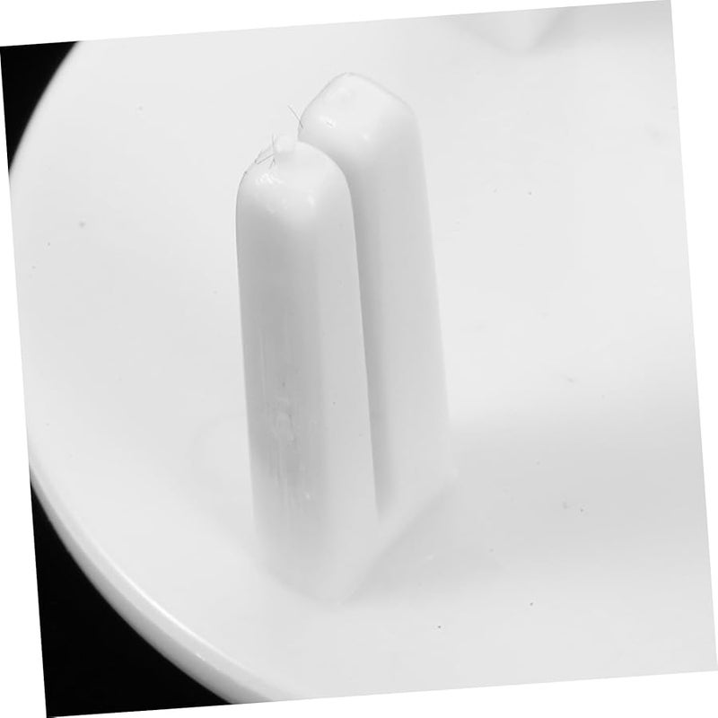 أغطية منافذ الكهرباء المقاومة للأطفال 20 قطعة واقيات أمان للأطفال للمقابس الأمريكية باللون الأبيض - Image 4