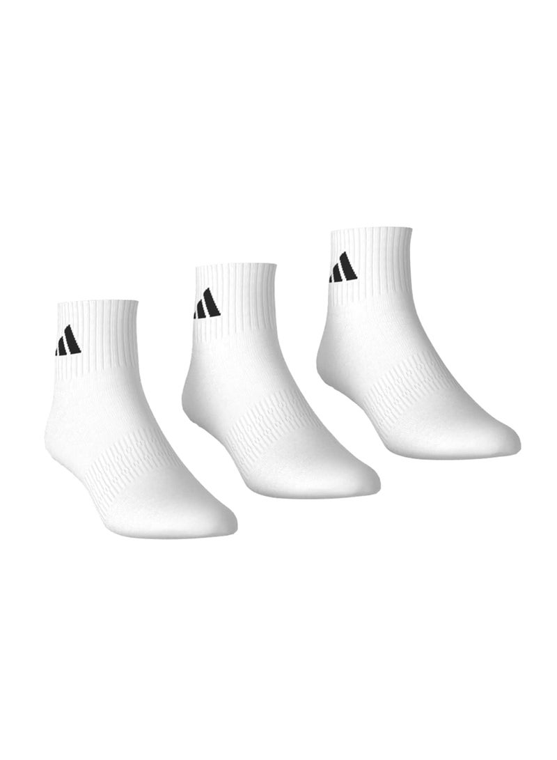 Adidas Cushioned Sportswear Ankle Socks 3 Pair Pack - Image 5