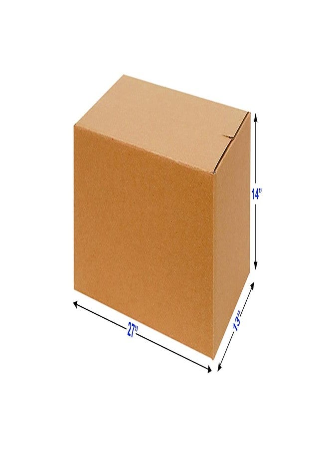 Box Brother 7 Ply Brown Corrugated Packing box Size: 27x13x14 Length 27 inch Width 13 inch Height 14 inch Shipping box Courier Box (Pack of 2) - Image 1