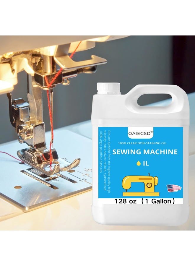 OAIEGSD 128 oz Fine Light Sewing Machine Oil and Lubricant, Commercial & Industrial Mineral Sewing Machine Oil for Lubricating Moving Parts of Textile Machinery, by OAIEGSD - Image 5