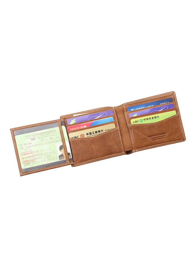 Leather Wallet Brown  - Image 5