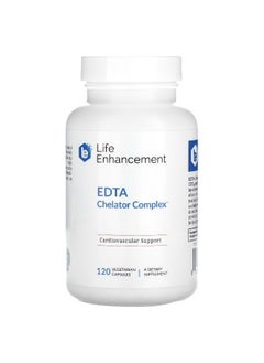 Life Enhancement Life Enhancement, EDTA Chelator Complex, 120 Vegetarian Capsules  - Image 1