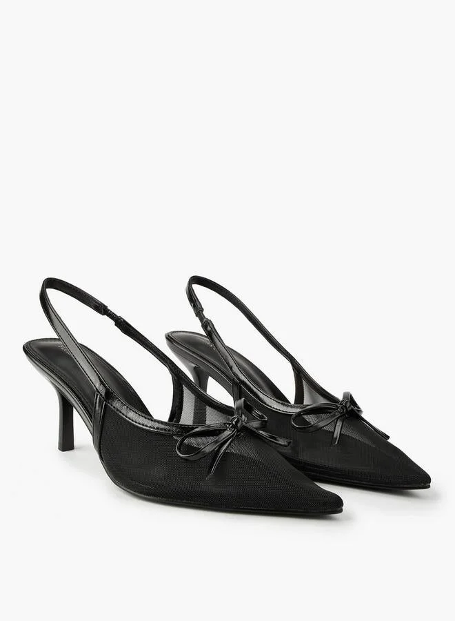 فلورا بيلا من شو إكسبرس حذاء نسائي بكعب خنجر وحزام خلفي